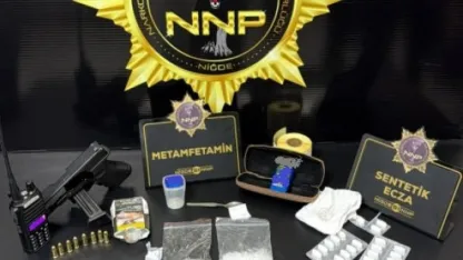 Niğde'de uyuşturucu operasyonunda yakalanan 5 zanlı tutuklandı