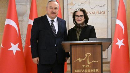 Brezilya'nın Ankara Büyükelçisi Neves, Nevşehir'de ziyaretlerde bulundu