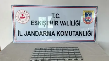 Eskişehir'de kaçakçılık operasyonunda 2 şüpheli yakalandı