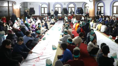 Başkan Palancıoğlu, ilk kez oruç tutan çocuklarla bir araya geldi