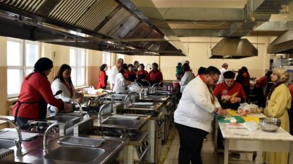 Kırıkkale'de meslek lisesi öğrencileri, 7 ilden gelen şeflerle iftar menüsü hazırladı