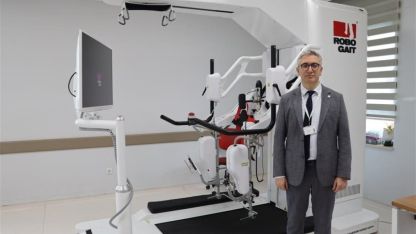 Sivas Numune Hastanesinde robotik yürüme rehabilitasyon cihazı hizmete sunuldu