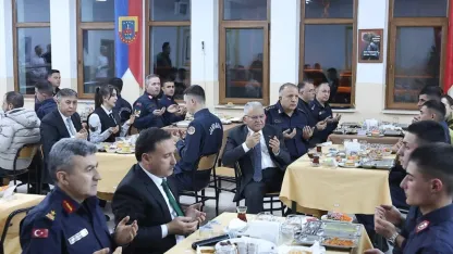 Kayseri İl Jandarma Komutanlığı iftar programı düzenledi