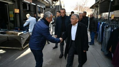 Başkan Büyükkılıç, Suriçi Camikebir Kentsel Dönüşüm Projesi'ni inceledi