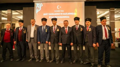 Gölbaşı'nda şehit yakınları ve gaziler iftarda bir araya geldi