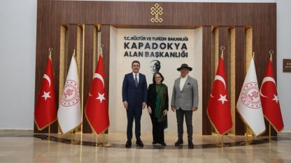 Brezilya'nın Ankara Büyükelçisi Neves, Kapadokya Alan Başkanlığını ziyaret etti