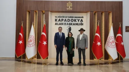 Brezilya'nın Ankara Büyükelçisi Neves, Kapadokya Alan Başkanlığını ziyaret etti