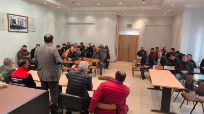 Karakeçili'de kırsal kalkınma yatırımları hakkında bilgi verildi