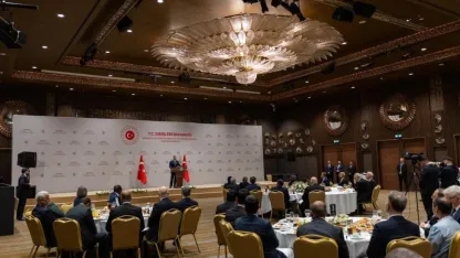 Bakan Fidan, İİT üyesi ve gözlemcisi ülkelerin büyükelçileriyle bir araya geldi