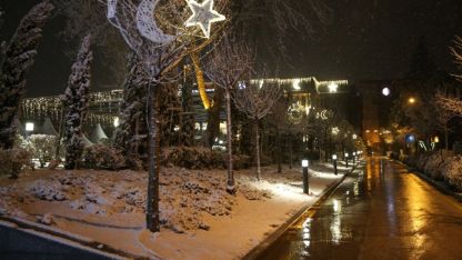 Niğde'de kar yağışı etkili oluyor