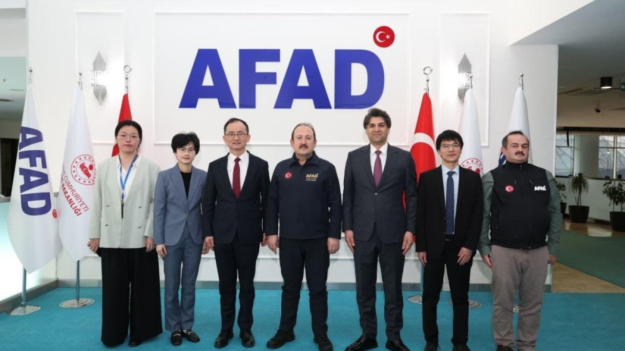 AFAD Başkanı Pehlivan, Çin'in Ankara Büyükelçisi ile görüştü