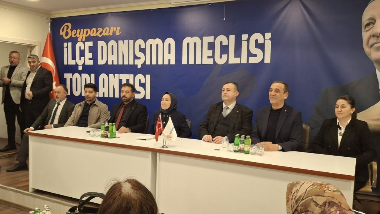 AK Parti Beypazarı İlçe Danışma Meclisi Toplantısı yapıldı