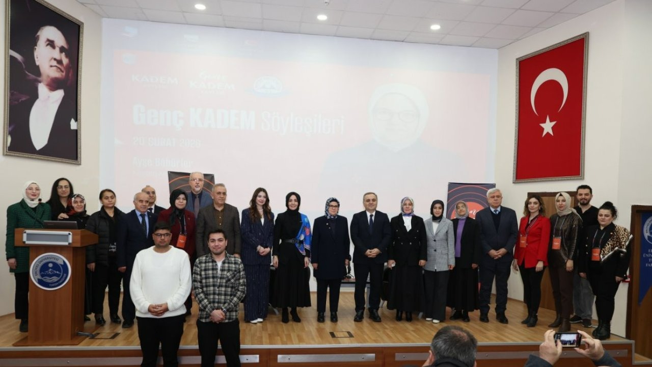 AK Parti Kayseri Milletvekili Böhürler, "Genç KADEM Söyleşileri"nin konuğu oldu