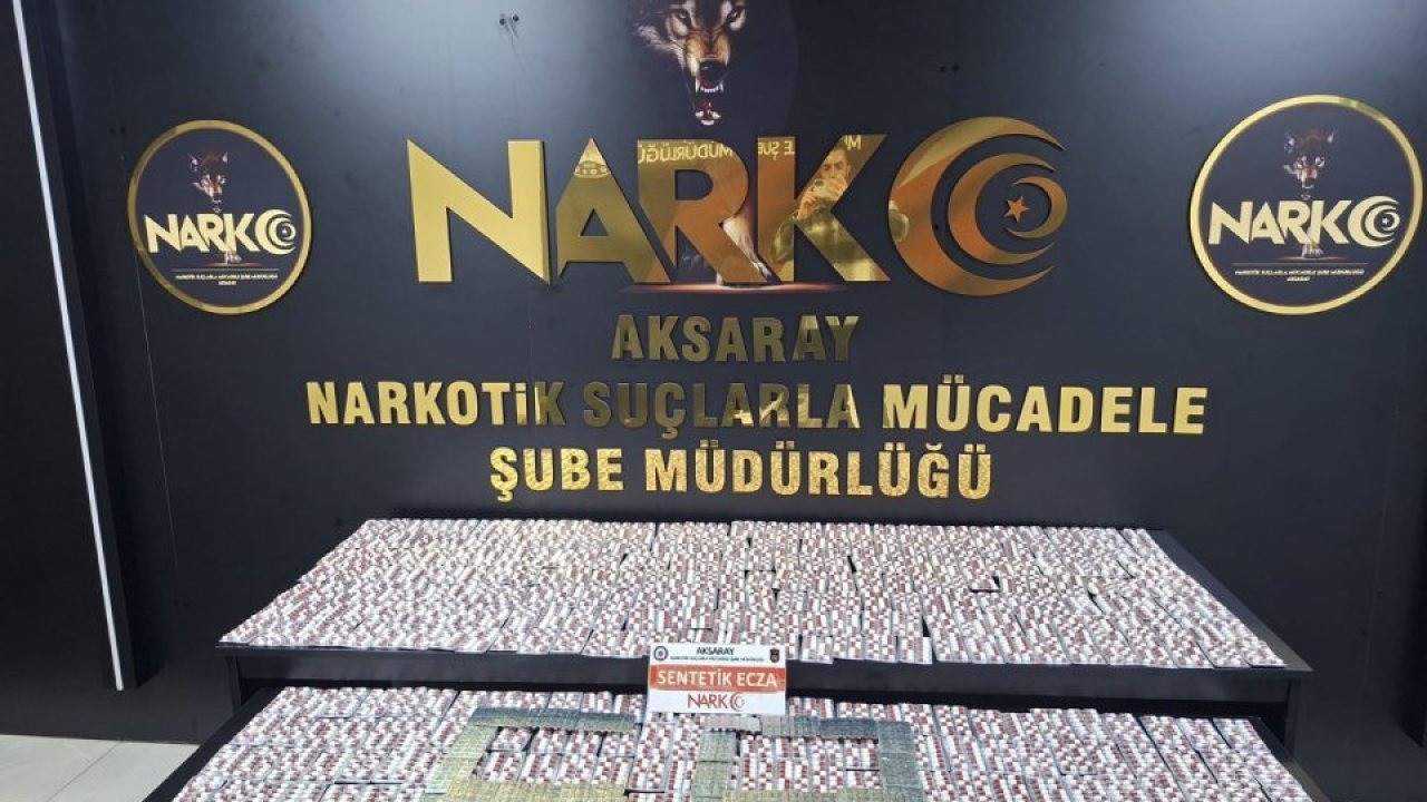 Aksaray'da uyuşturucu operasyonunda yakalanan 12 şüpheli tutuklandı