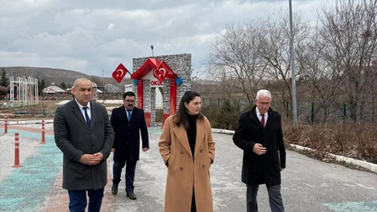 Bahşılı Kaymakamı Bozkır, Çocuk Trafik Eğitim Parkı'nda incelemede bulundu