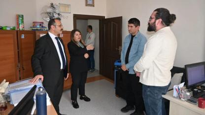 Bakım merkezinde inceleme