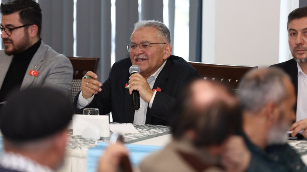 Başkan Büyükkılıç, gönüllü kültür kuruluşlarının temsilcileriyle bir araya geldi