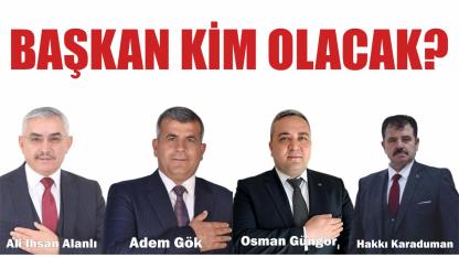 Başkan kim olacak?