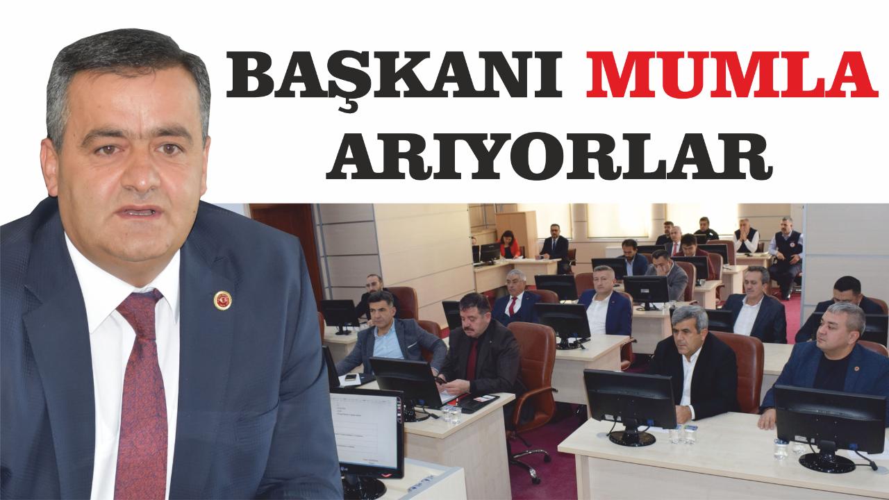 Başkanı mumla arıyorlar
