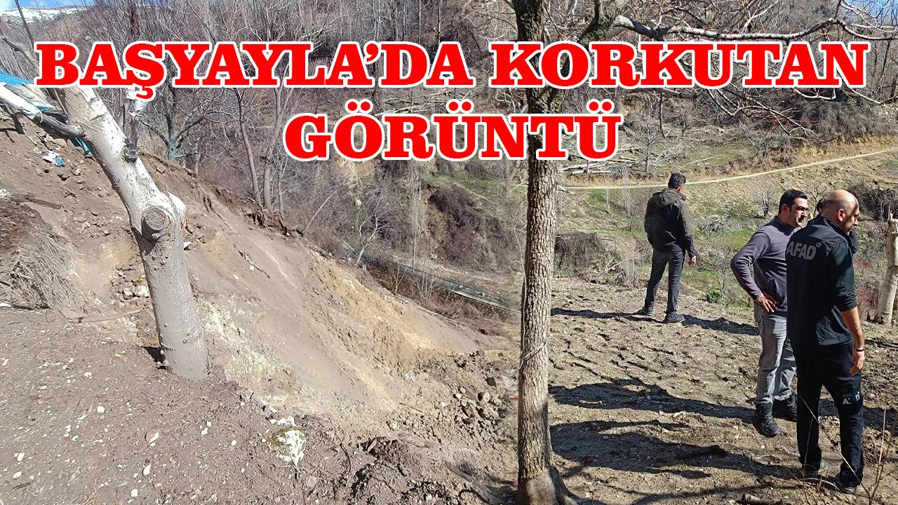 Başyayla’da korkutan görüntü