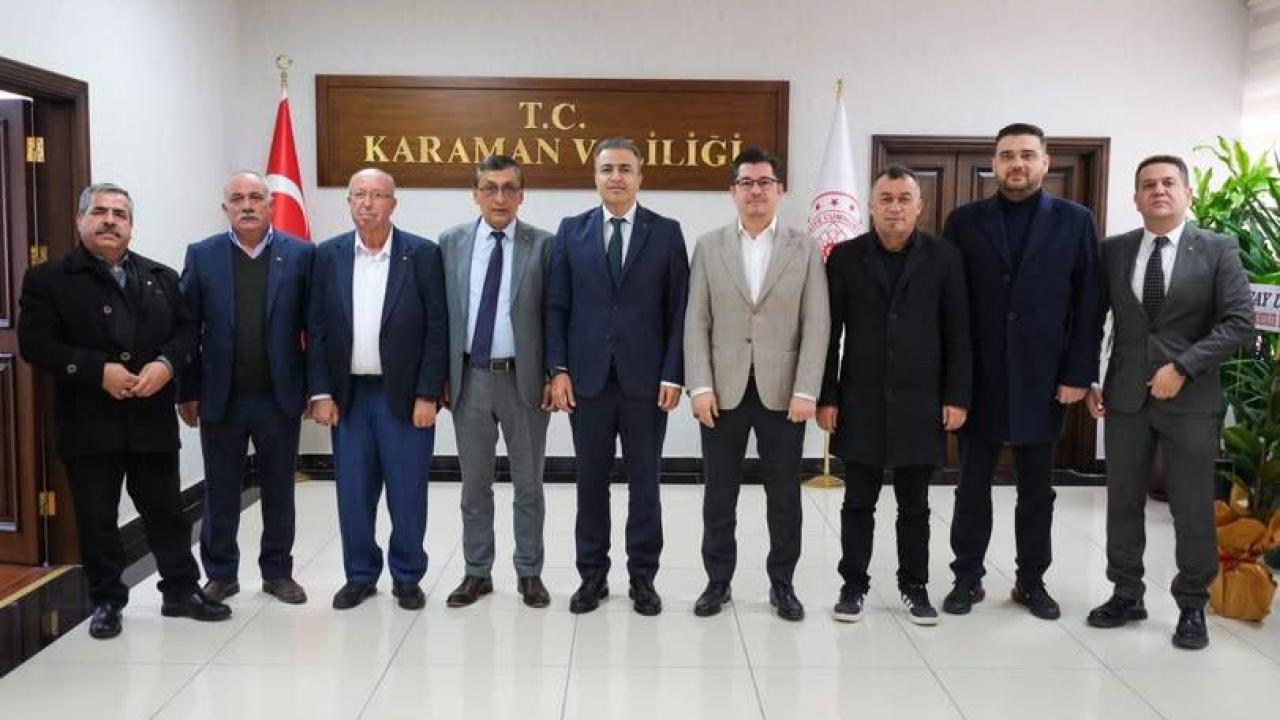 Borsa Yönetiminden Vali Çiçek’e ziyaret