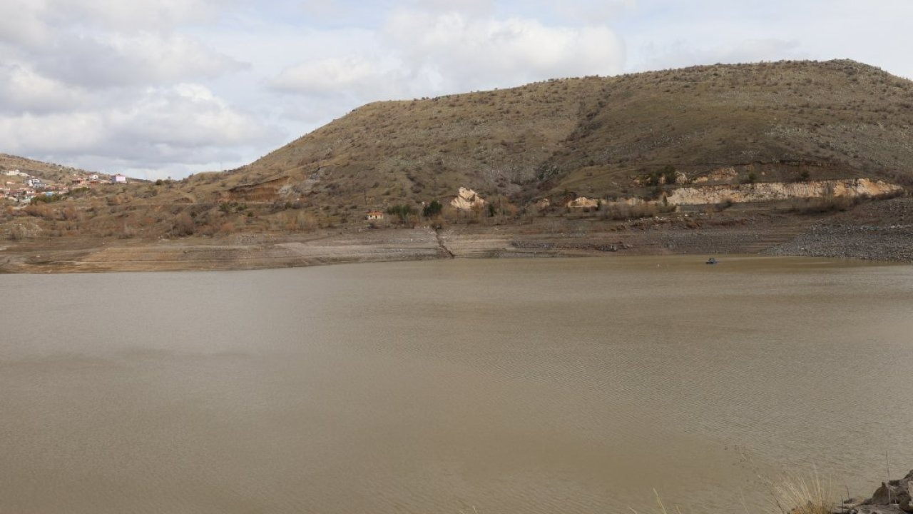 Çankırı'da Güldürcek Barajı'nın su seviyesi son yağışlarla yüzde 20,38'e çıktı