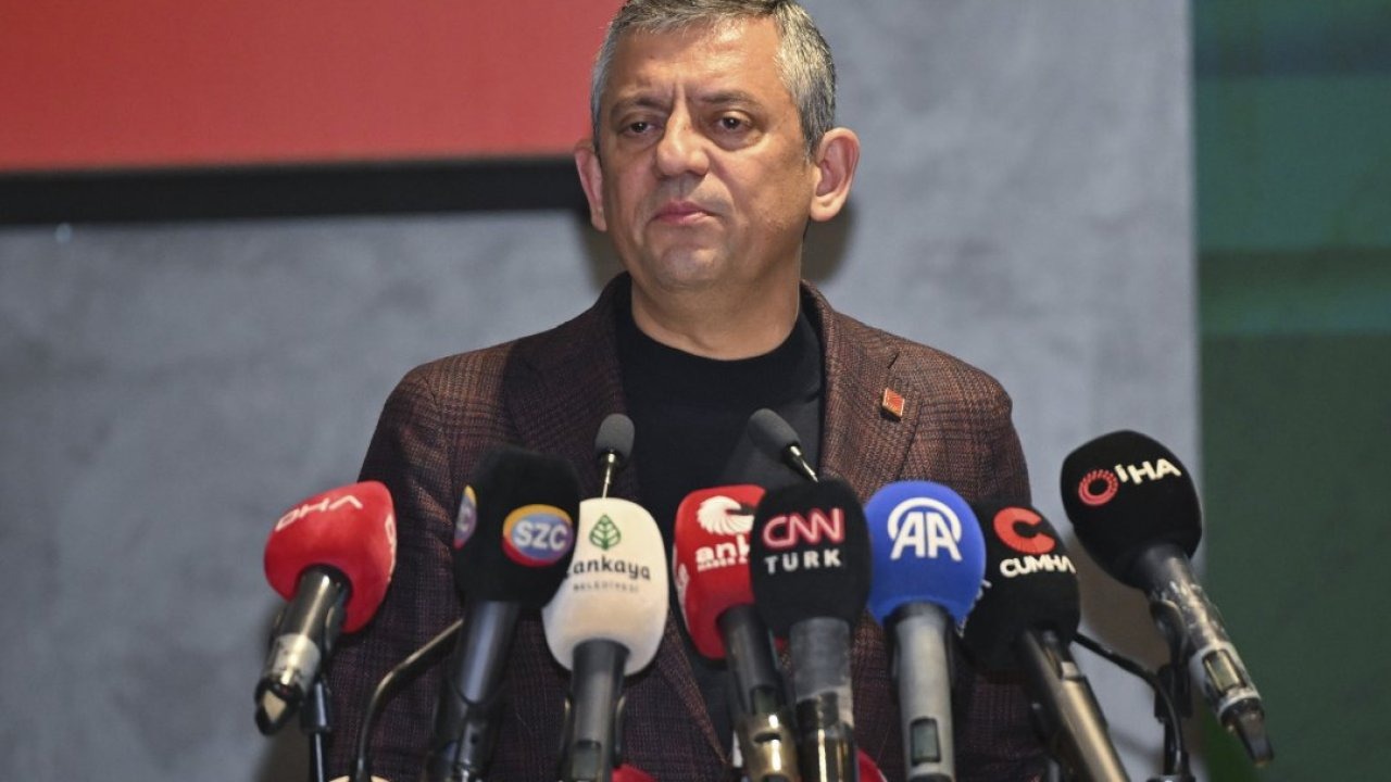 CHP Genel Başkanı Özel, partisinin Ankara il örgütünce düzenlenen iftar programında konuştu: