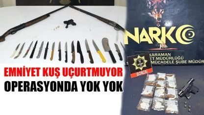 Emniyet kuş uçurtmuyor