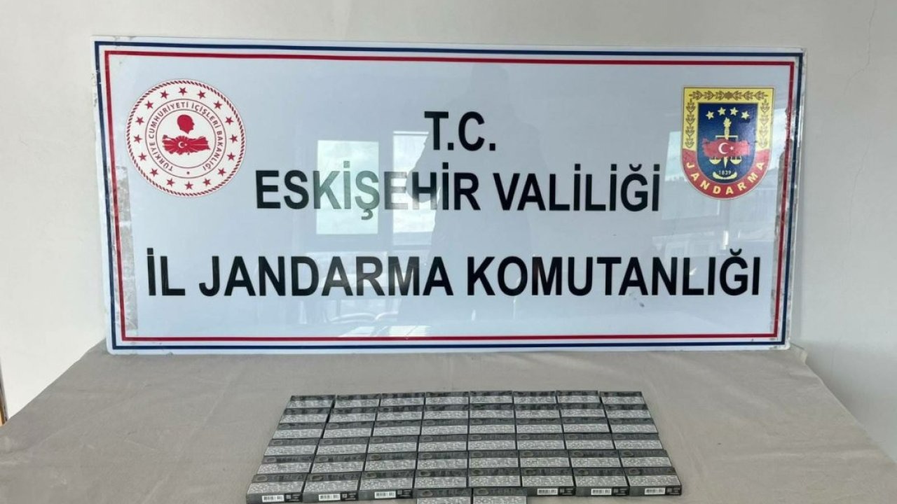 Eskişehir'de kaçakçılık operasyonunda 2 şüpheli yakalandı