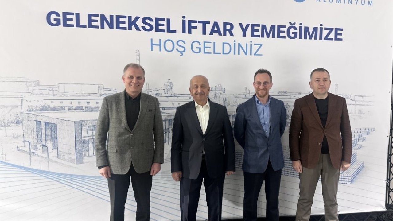 Eti Alüminyum yetkilileri Konya basınıyla iftar programında buluştu