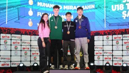 Furkan Yaman’dan gümüş madalya