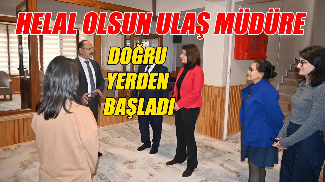 Helal olsun Ulaş müdüre