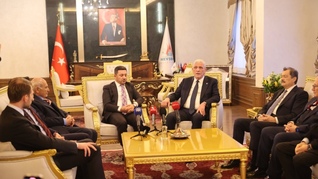 İYİ Parti Genel Başkanı Dervişoğlu, Nevşehir'de konuştu: