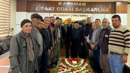 Karaman çiftçisine can suyu