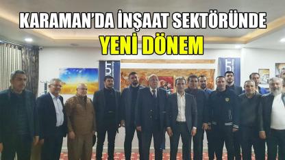 Karaman’da inşaat sektöründe yeni dönem