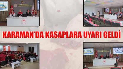 Karaman'da kasaplara uyarı geldi