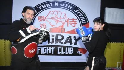 Karaman'da tam babasının kızı