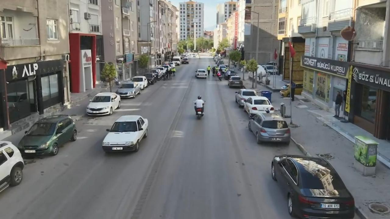 Karaman’da trafik nefes almıyor