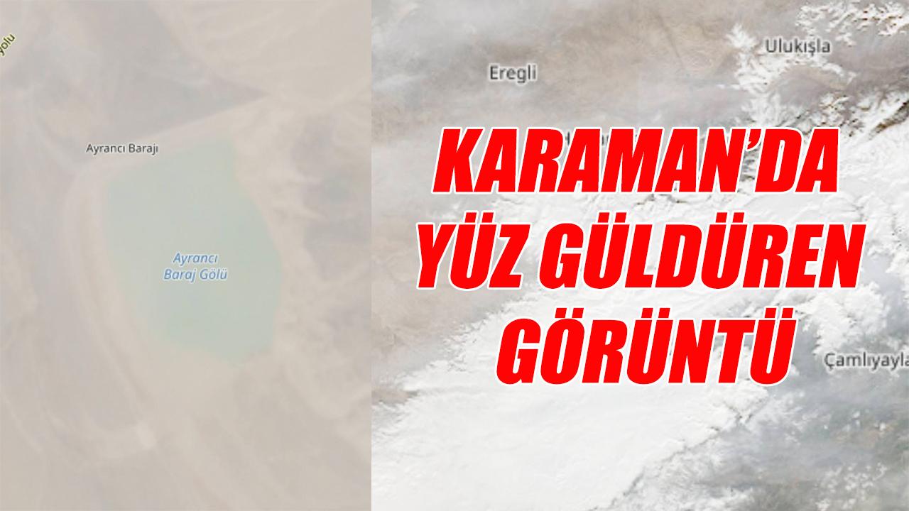 Karaman'da yüz güldüren görüntü