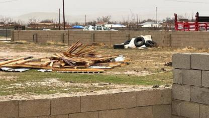 Karaman’ı fırtına vurdu