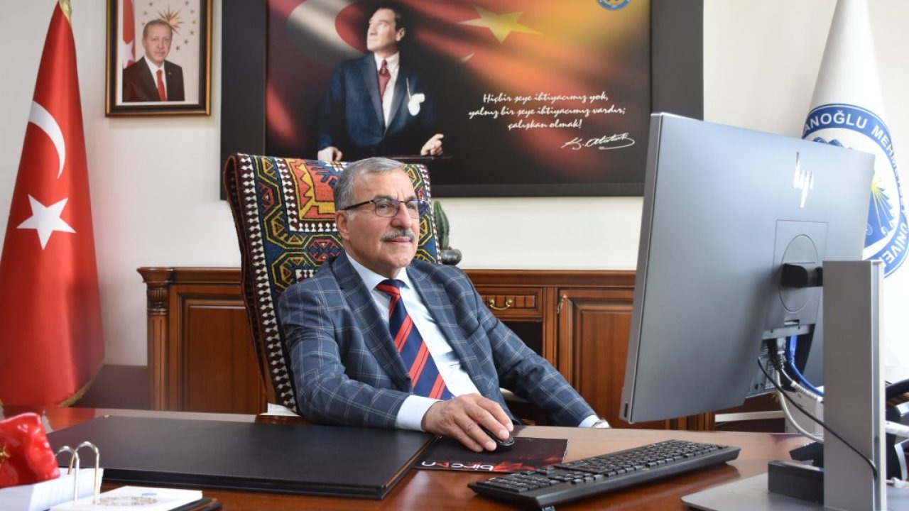 Karamanoğlu Mehmetbey Üniversitesi Rektörü Prof. Dr. Gavgalı, AA'nın "Yılın Kareleri" oylamasına katıldı