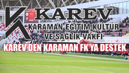 KAREV’den Karaman FK’ya destek