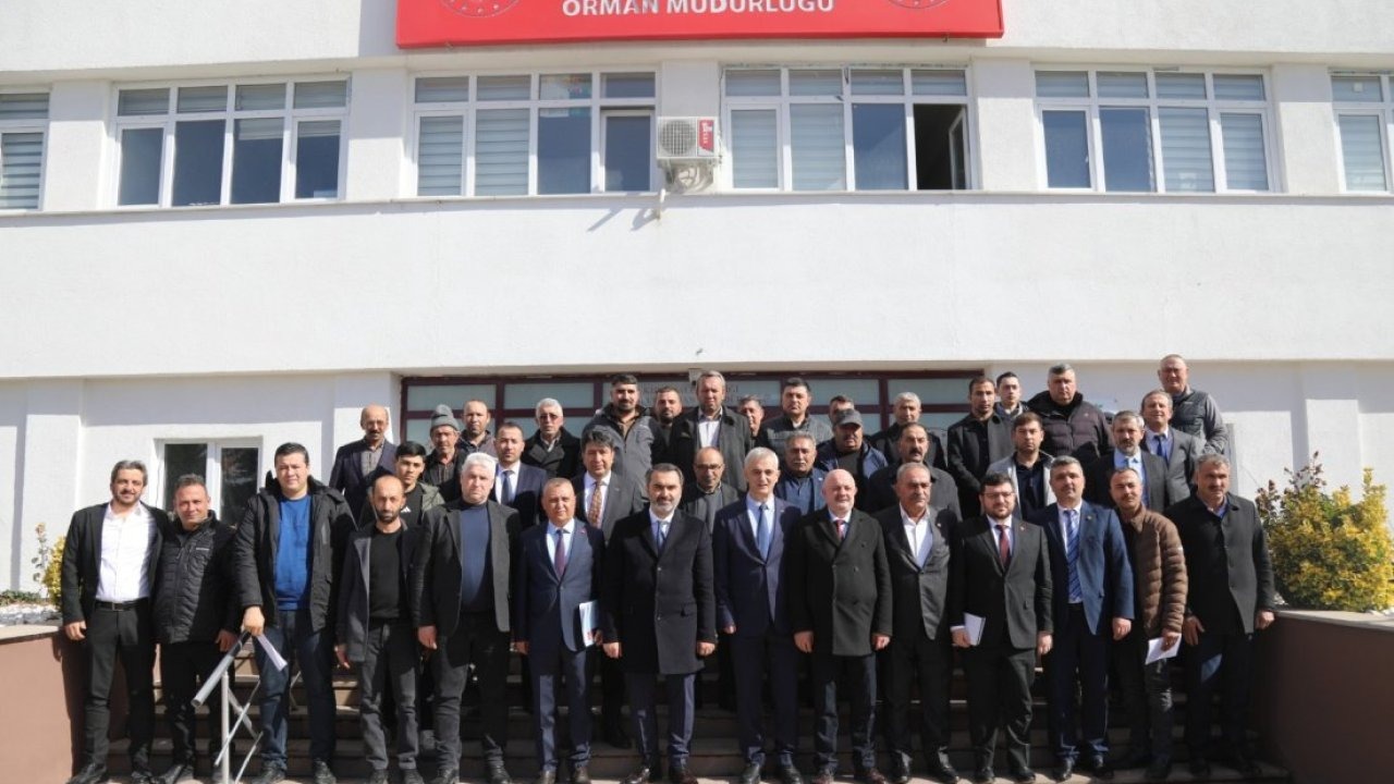 Kırıkkale'de küçükbaş hayvan yetiştiricilerinin çoban sorununa ilişkin toplantı yapıldı