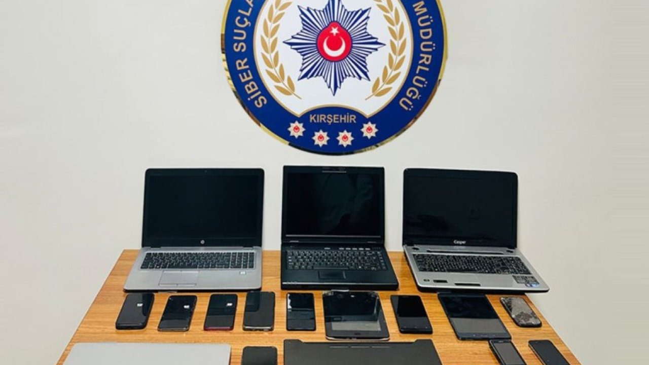 Kırşehir merkezli dolandırıcılık operasyonunda 16 zanlı tutuklandı