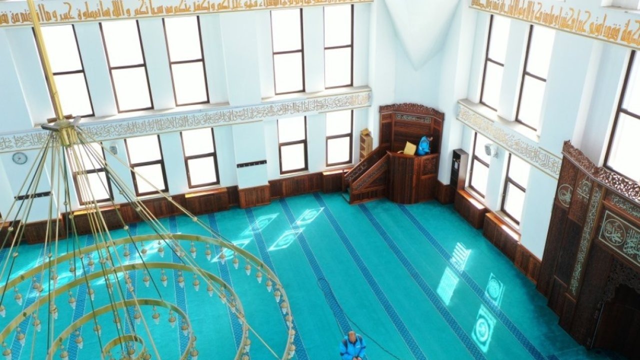 Kocasinan'da camiler ramazanda gül kokacak