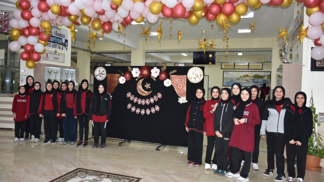 Konya ve çevre illerde öğrenciler okullarında "Ramazan Sokağı" oluşturdu