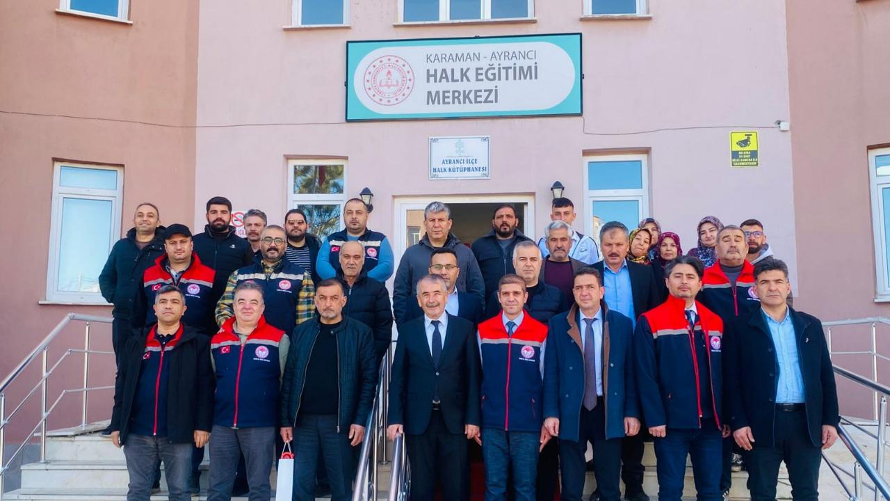 Kursiyerler sertifikalarına kavuştu