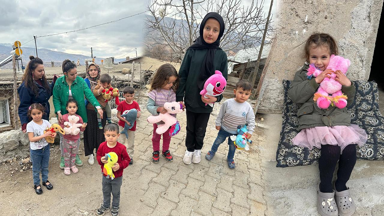 Minik yüreklere büyük mutluluk