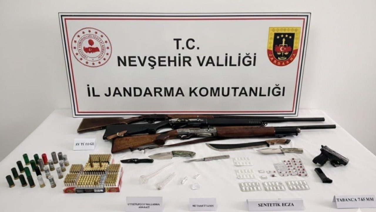 Nevşehir'de uyuşturucu operasyonunda 4 şüpheli tutuklandı