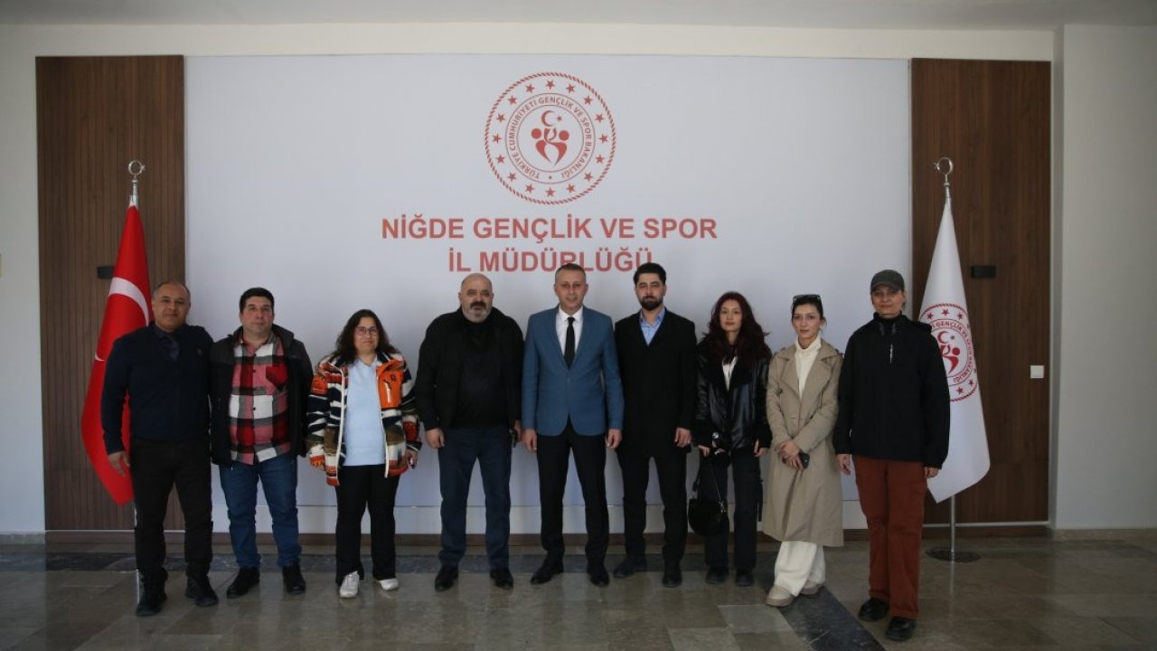 Niğde Gençlik ve Spor İl Müdürü Dorul, basın mensuplarıyla buluştu